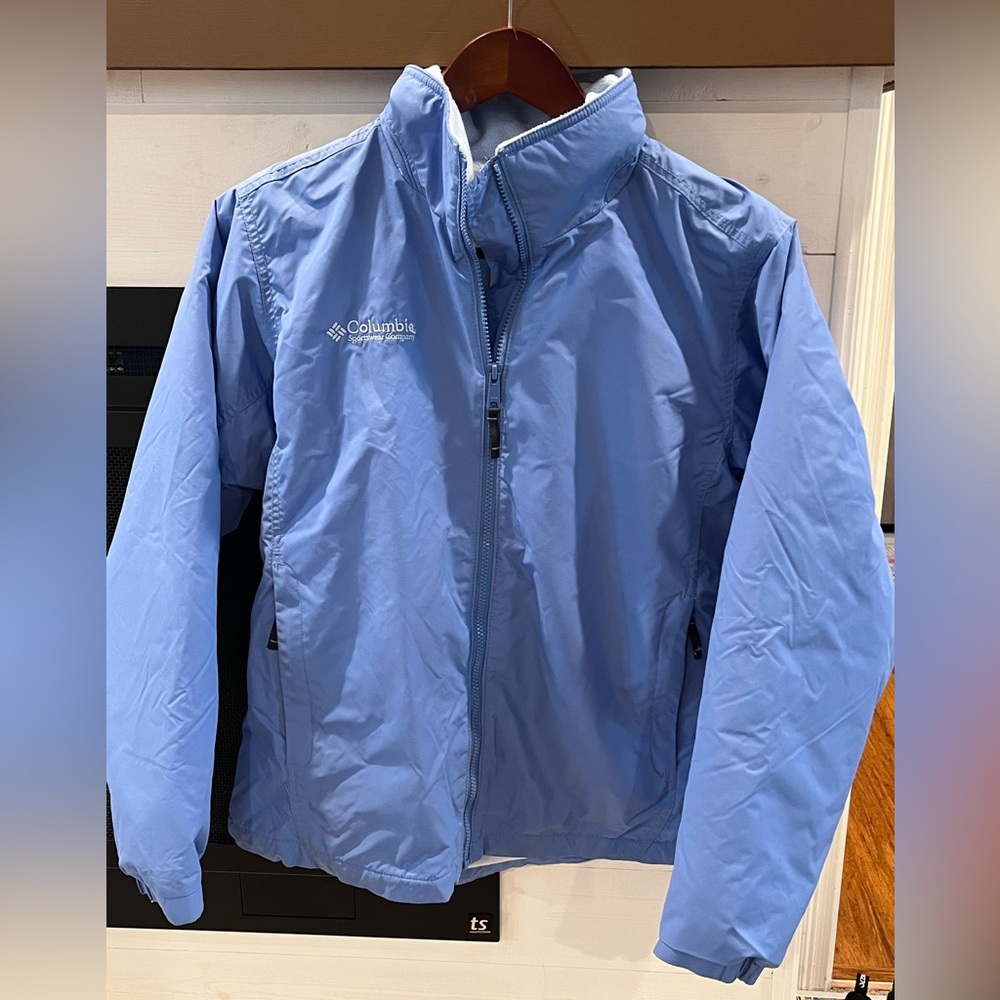 COLUMBIA WOMAN'S WINTER COAT Blue size medium